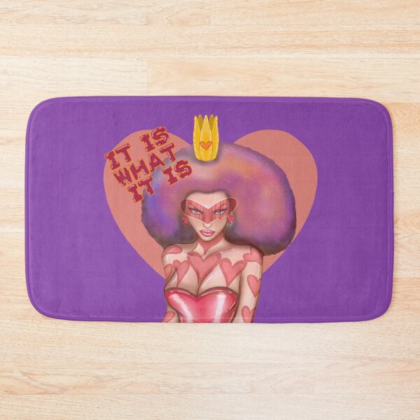 Item preview, IT IS WHAT IT IS, RED QUEEN WOMAN ILLUSTRATION designed and sold by La Loca.