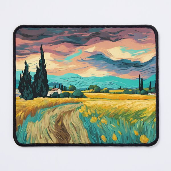 Item preview, Vangogh style landscape designed and sold by PennyEmber.