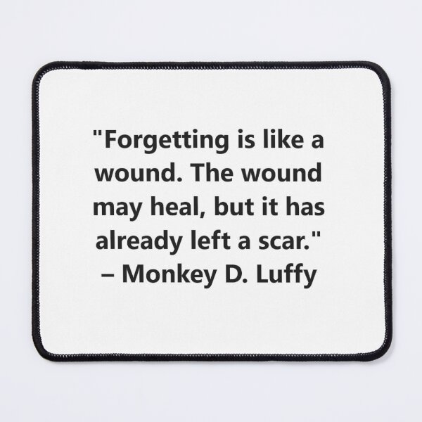 Item preview, Monkey D. Luffy One Piece - anime quotes designed and sold by Shanks-Sensei.