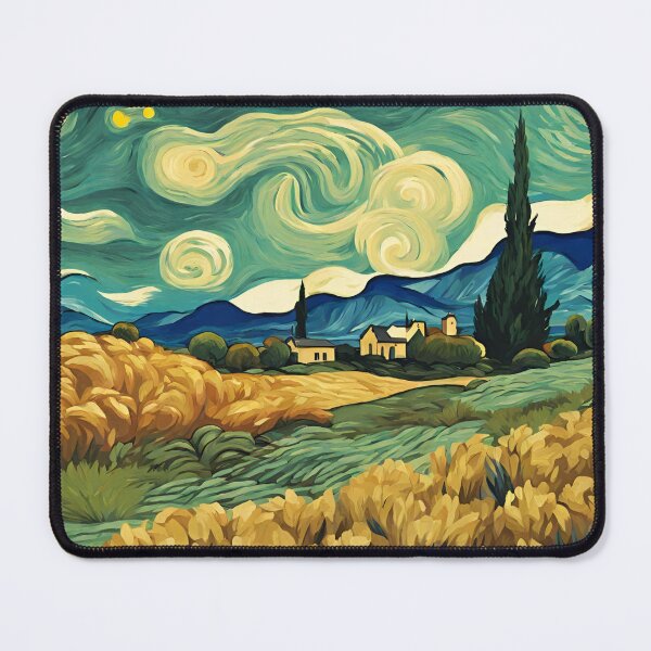 Item preview, Vangogh style landscape designed and sold by PennyEmber.