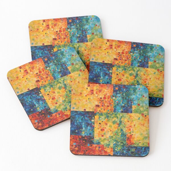 Item preview, Exciting beginnings abstract painting designed and sold by Evercolorful.