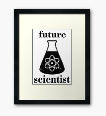 Future Scientist Framed Print