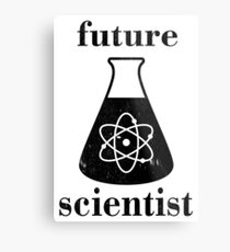 Future Scientist Metal Print