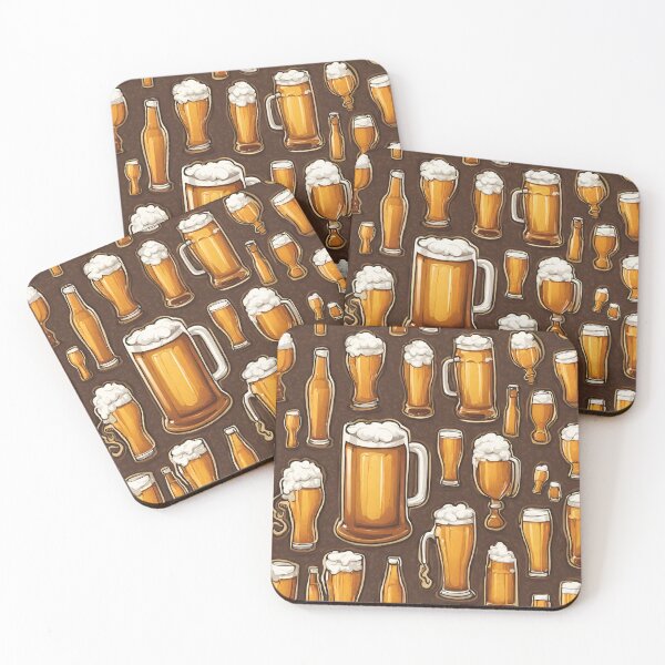 Item preview, beer drawing designed and sold by PennyEmber.