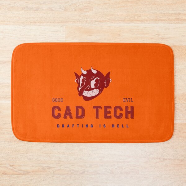 Item preview, CAD Devil - The Ideal Product for those working ith CAD designed and sold by teecraftstudios.