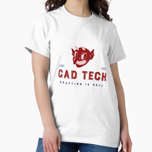 Item preview, CAD Devil - The Ideal Product for those working ith CAD designed and sold by teecraftstudios.