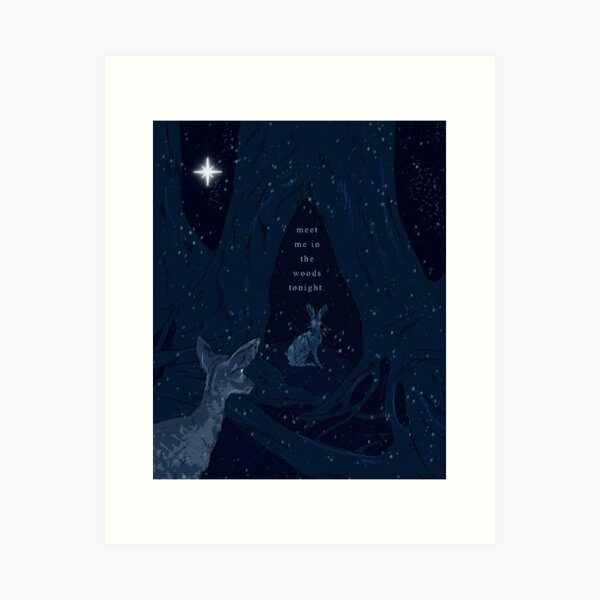 Item preview, Meet Me In The Woods (Part 4) designed and sold by LizzieOrmian.