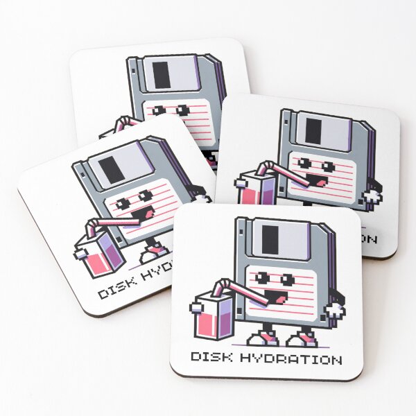 Item preview, Disk Hydration - Quenching Digital Thirst designed and sold by PixelPunkster.