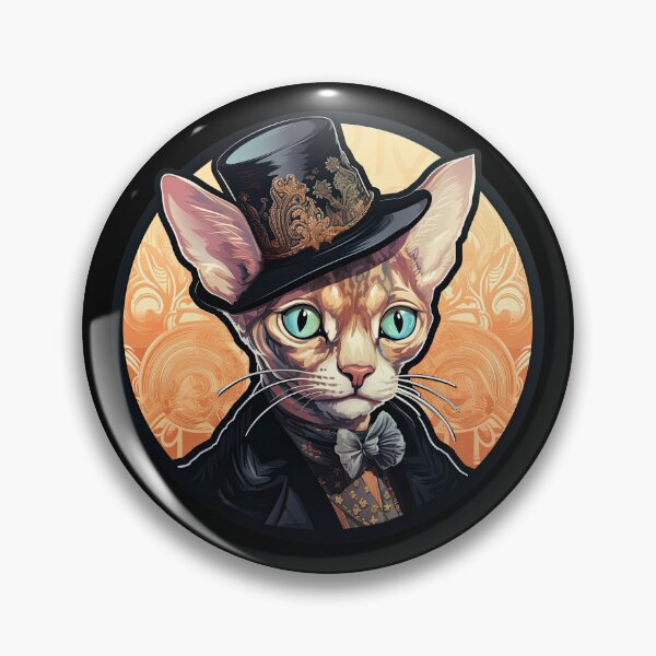 Item preview, Devon Rex gentelman designed and sold by Silva Rerum.
