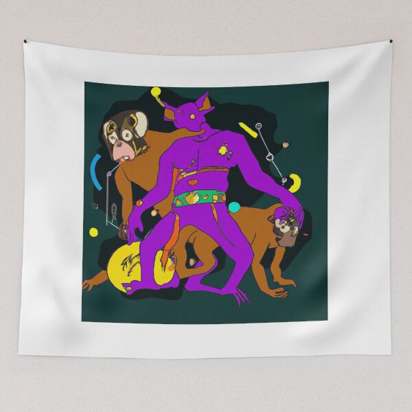 Item preview, Ai monkey illustration  designed and sold by Aidesign77.