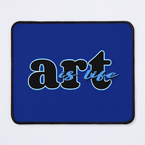 Item preview, Art is life (blue/black) designed and sold by Sinmara12.