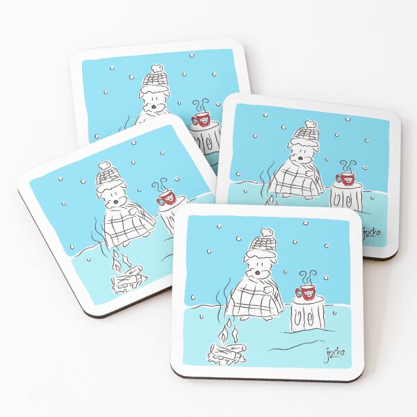 Item preview, Muso the dog enjoying winter designed and sold by jocha.