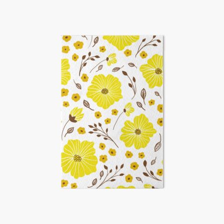 Helene -autumn yellow Art Board Print