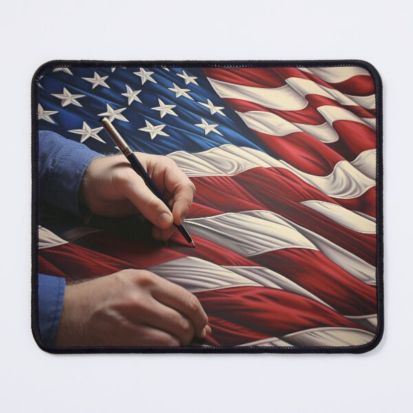 Item preview, American Flag with, Veterans Day designed and sold by inkArtistryfine.
