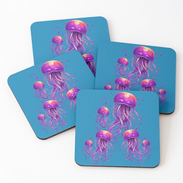 Item preview, Beautiful Purple Jellyfish designed and sold by RadekArt.