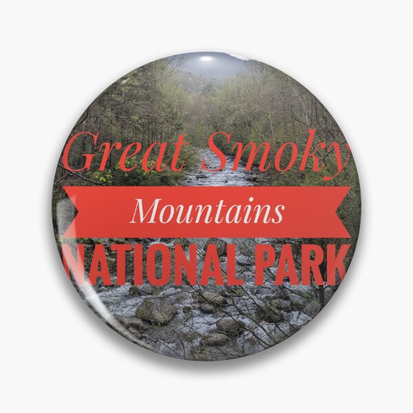 Artikelvorschau, Great-Smoky-Mountains-Nationalpark, Little Pigeon River, Greenbrier entworfen und verkauft von National Park Mementos.
