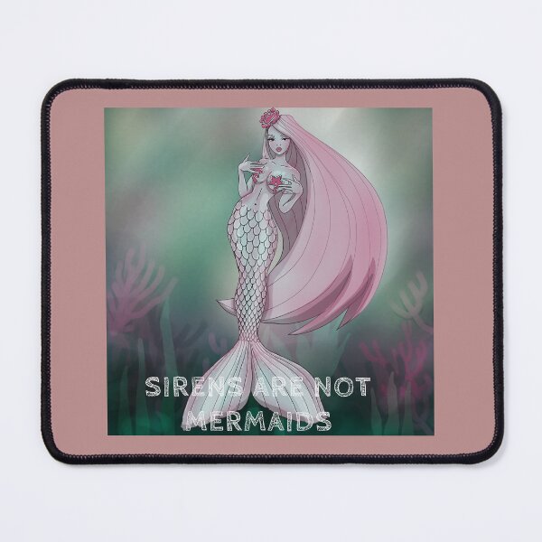 Item preview, Sirens are not mermaids, Fantasy illustration. designed and sold by La Loca.