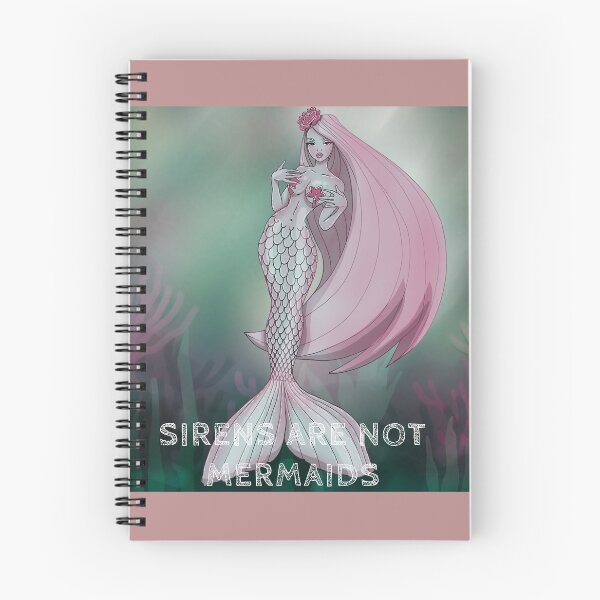 Item preview, Sirens are not mermaids, Fantasy illustration. designed and sold by La Loca.