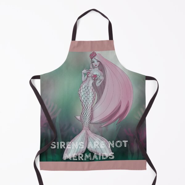 Item preview, Sirens are not mermaids, Fantasy illustration. designed and sold by La Loca.