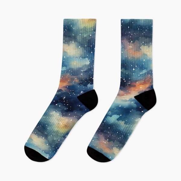 Item preview, Starry night watercolor pattern #6 designed and sold by NatureSight.