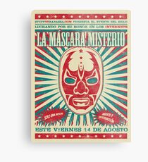 The Mysterious Mask Metal Print