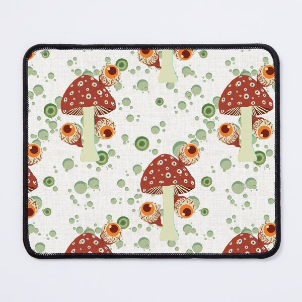Item preview, Mushroom Eyes Creepy Spooky Pattern designed and sold by BettySpicer.