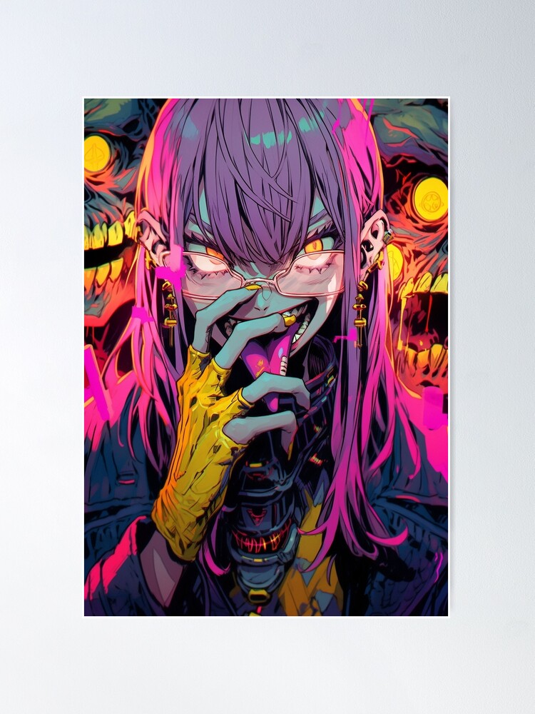 Cute girl anime Poster for Sale by iWallGlow