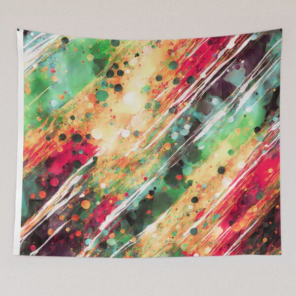 Item preview, Intense sensations abstract painting designed and sold by Evercolorful.