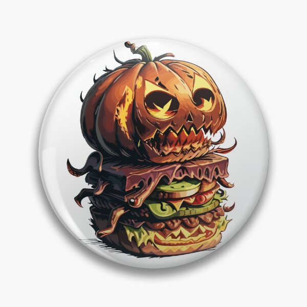 Item preview, Halloween zombie burger designed and sold by AlejaJorgeShop.