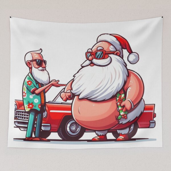 Item preview, Santa Claus and the drivers 1 designed and sold by KalinsAtelier.