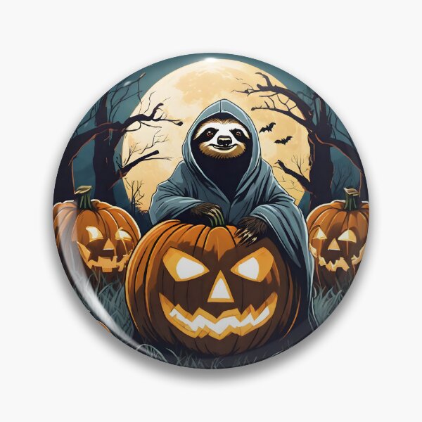 Item preview, Ghostly Sloth's Midnight Haunt designed and sold by slothsandducks.
