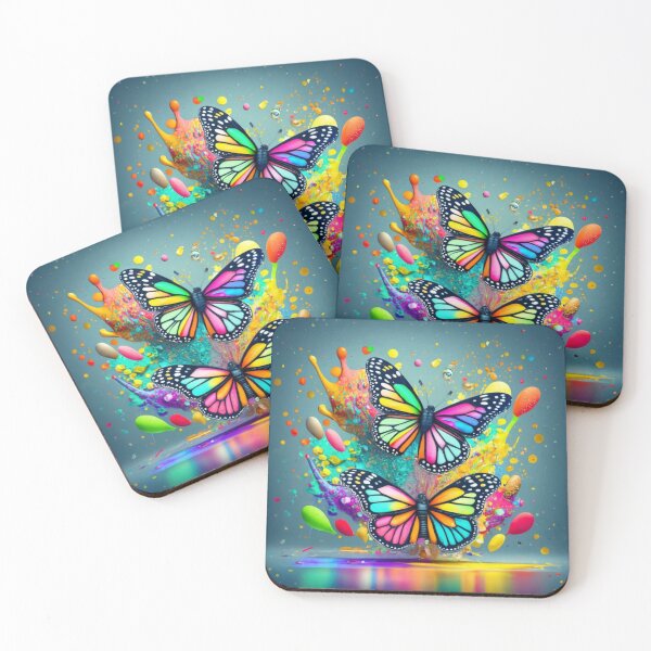 Item preview, colorful butterflies designed and sold by Mas-Fashion-Cr.