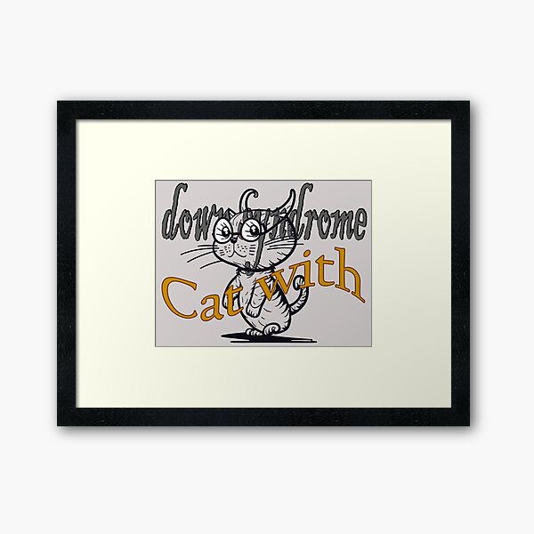 Item preview, down syndrome cat  designed and sold by PornDesigns.