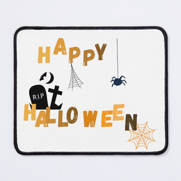 Item preview, Happy Halloween text in autumn colors designed and sold by Created by Aia.
