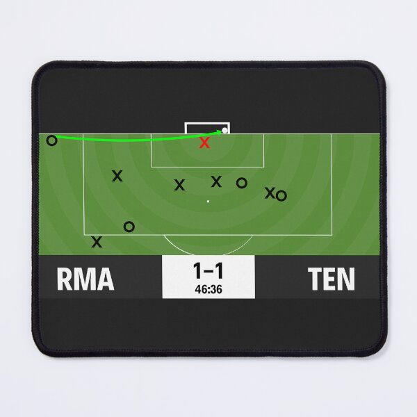 Item preview, Impossible Angle Goal by Roberto Carlos vs Tenerife for Real Madrid designed and sold by ICsIcons.