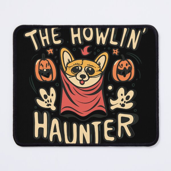 Item preview, Cute Halloween Corgi: The Howlin' Hunter designed and sold by Witcrafters.