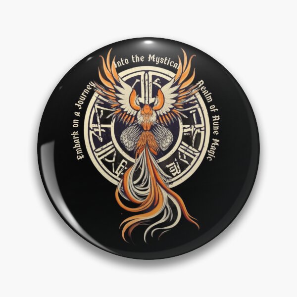 Item preview, Vegvisir Phoenix  designed and sold by Monica-Designs.