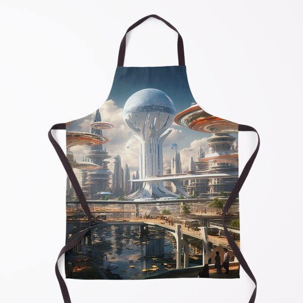 Item preview, future city with modern building coming soon designed and sold by supersanko.