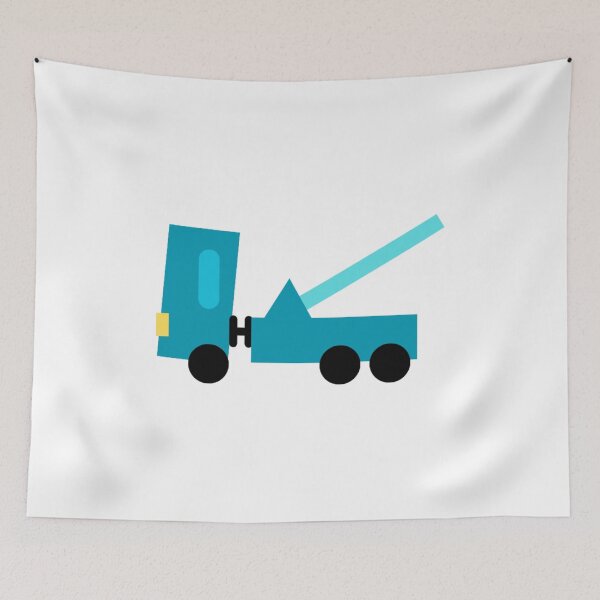 Item preview, tow truck blue theme v1 designed and sold by fishpressink.