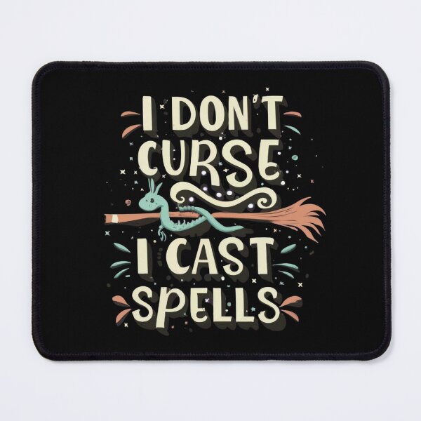 Item preview, I dont't curse, i cast spells designed and sold by LuckyFamily.