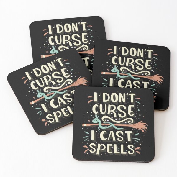 Item preview, I dont't curse, i cast spells designed and sold by LuckyFamily.