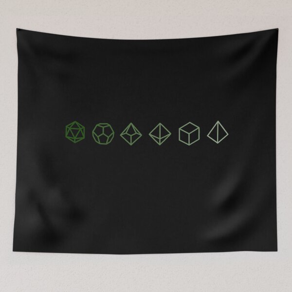 Item preview, Dungeons and Dragons Dice Green Fade designed and sold by LucAndLil.