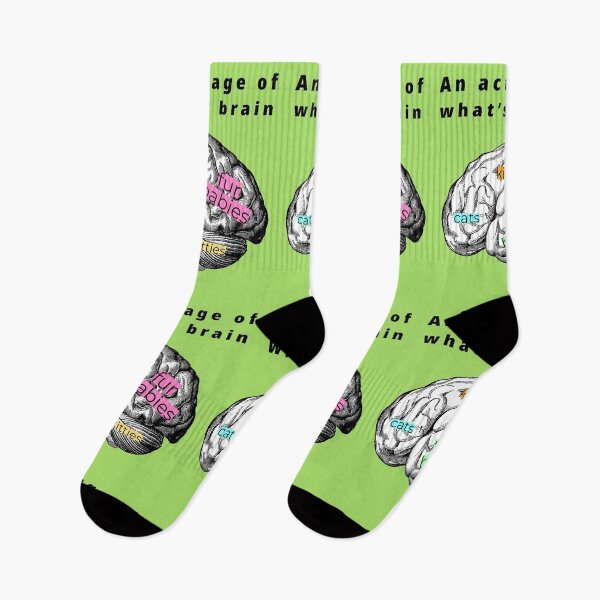 Item preview, Cat lover's brain thinks about cats designed and sold by soma5.
