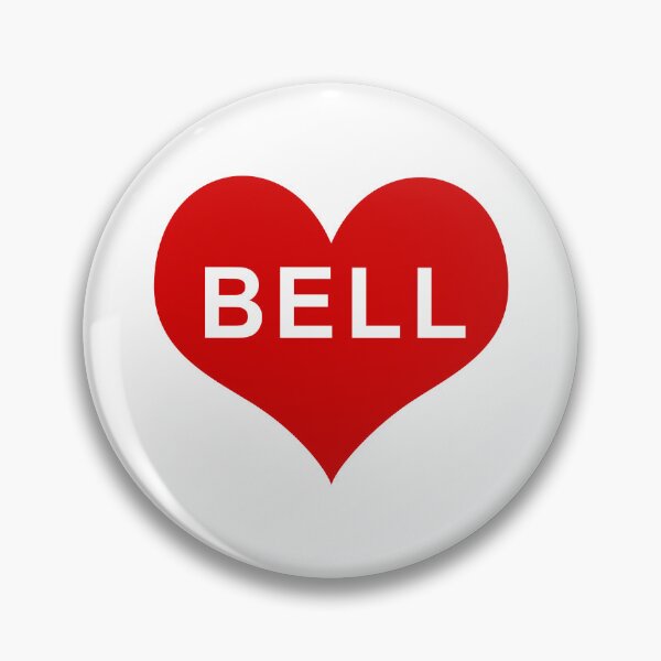 Item preview, BELL NAME Red Love Heart designed and sold by usernamenaijan.