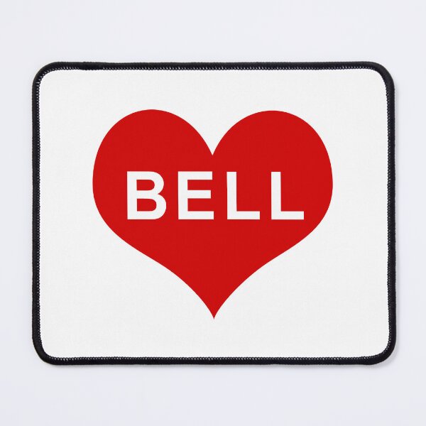 Item preview, BELL NAME Red Love Heart designed and sold by usernamenaijan.