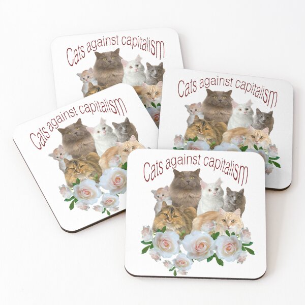 Item preview, Cats against capitalism designed and sold by TicaCreations.