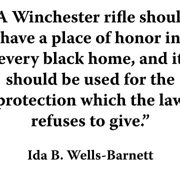 Imagen de la obra Ida B. Wells - Winchester de mharbour