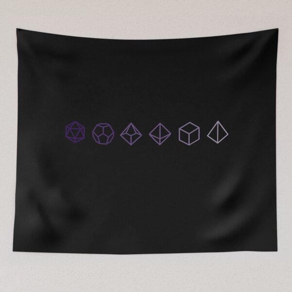 Item preview, Dungeons and Dragons Dice Purple Fade designed and sold by LucAndLil.