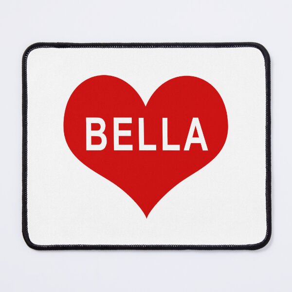 Item preview, BELLA NAME Red Love Heart designed and sold by usernamenaijan.