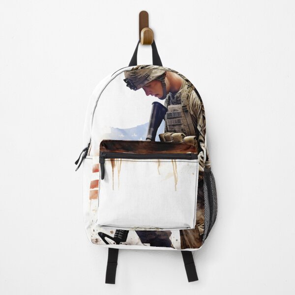 Item preview, American Soldier Honoring Nation designed and sold by inkArtistryfine.